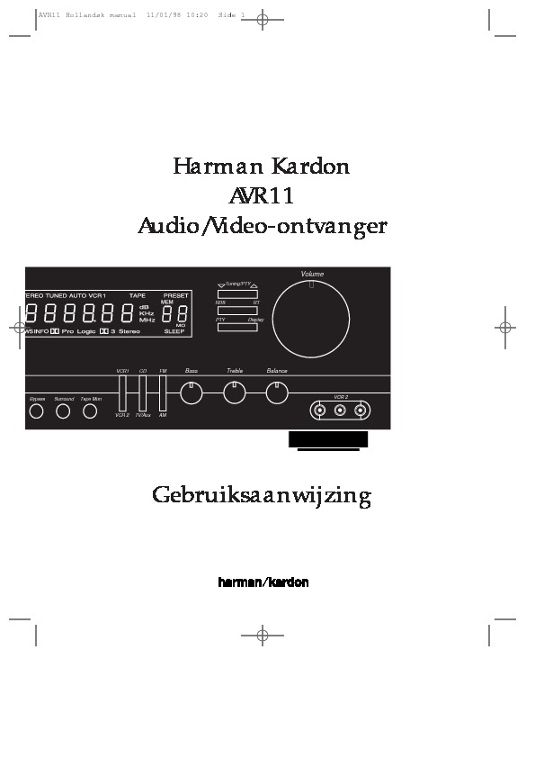 Harman kardon speakers manual