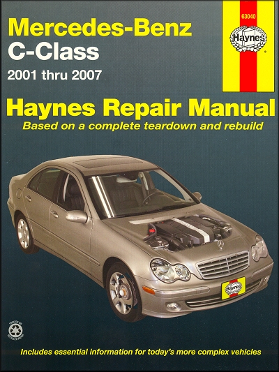 Mercedes c class 2007 user manual